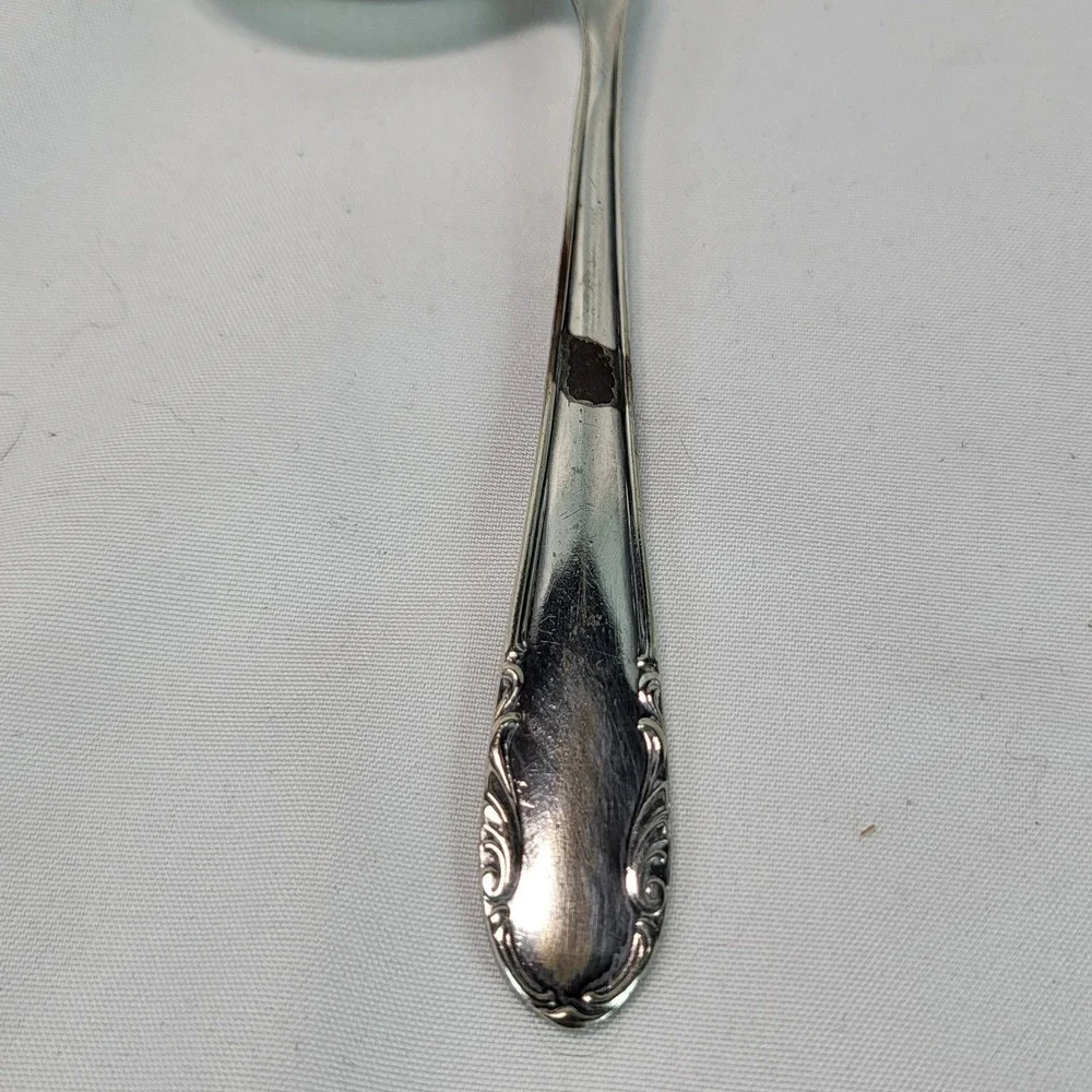 Alpaca Hoka Silver Baby Spoon & Pea Pusher Set w Display Box